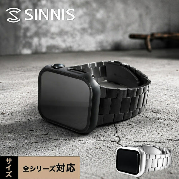 【超軽量スリム】アップルウォッチ対応 ステンレスバンド apple watch
