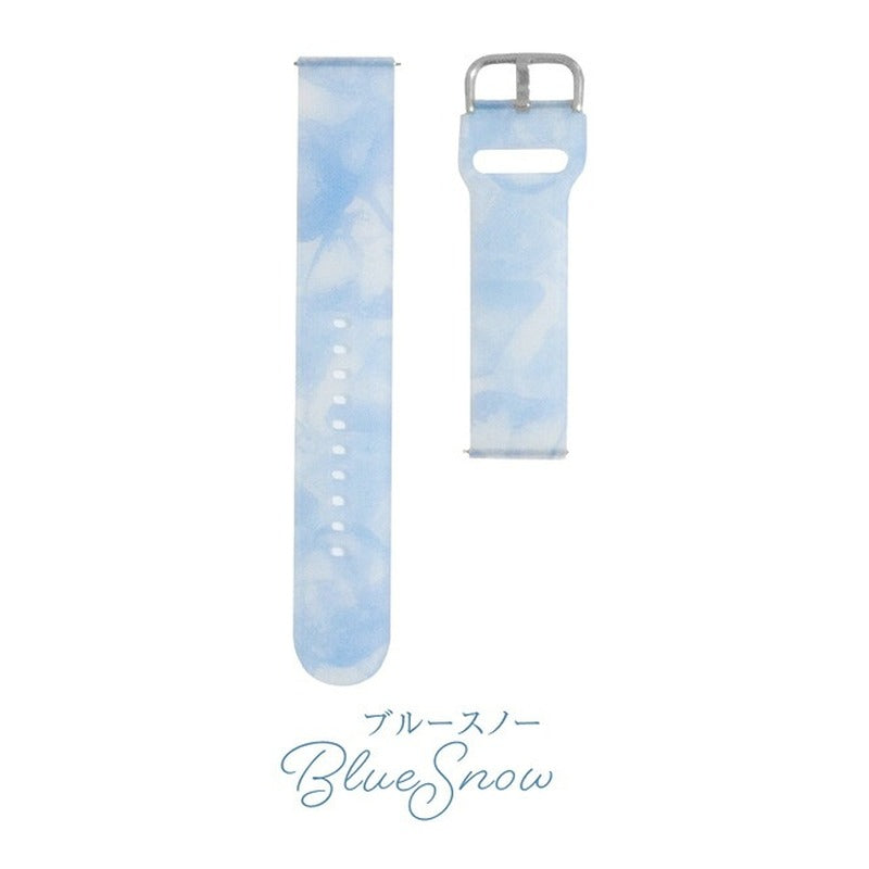 スマートウォッチ バンド レディース クリア 透明感 　夏　スケルトン ベルト 20mm  22mm バンド かわいい SINNIS