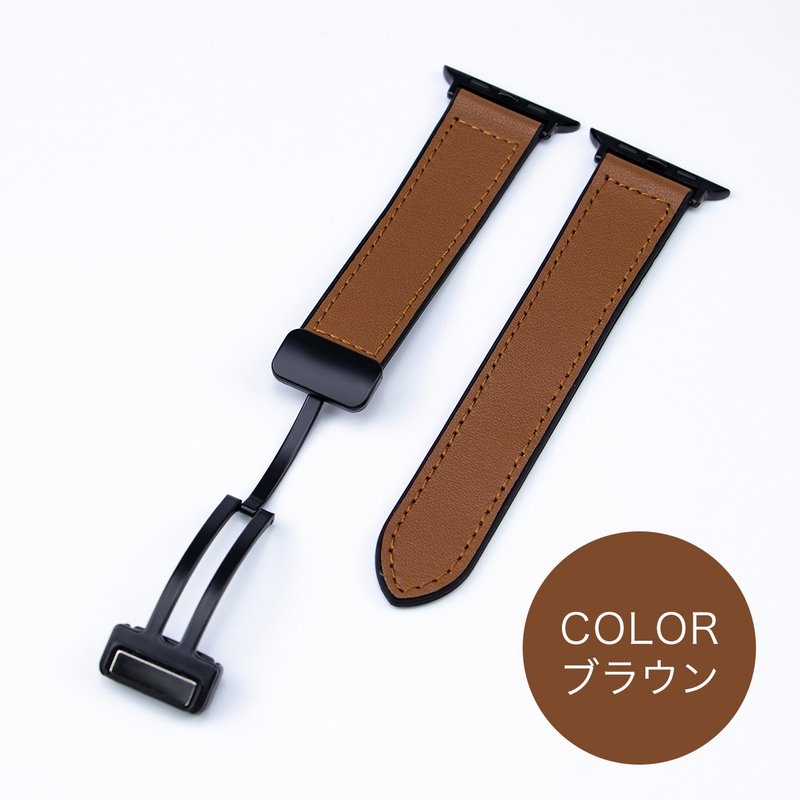 【シリコン派にもレザー派にも刺さる1本】アップルウォッチ レザーバンド Unistrap