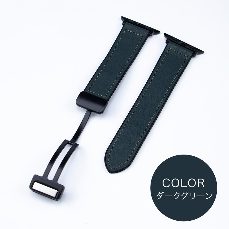 【シリコン派にもレザー派にも刺さる1本】アップルウォッチ レザーバンド Unistrap