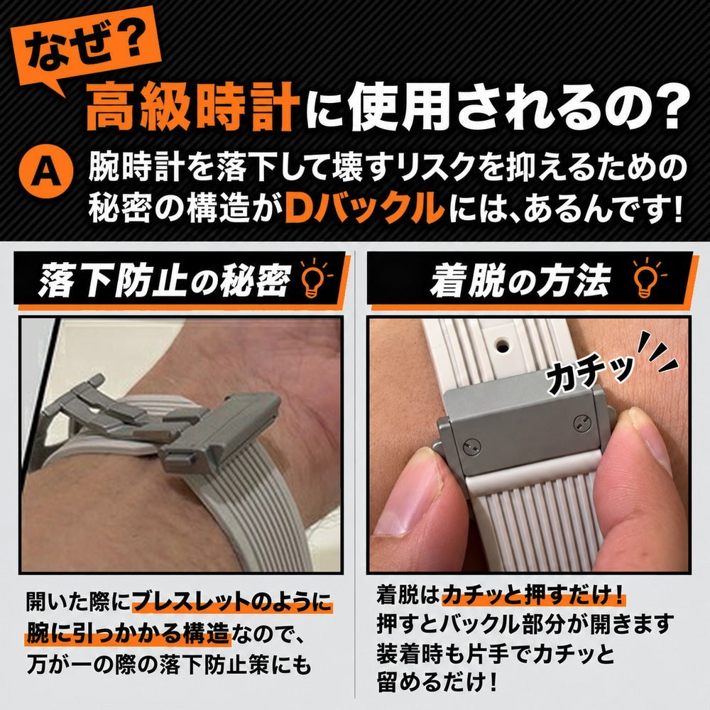 【スマートな存在感】アップルウォッチ 対応 バンド メンズにおすすめ Applewatch  高級 ラバー　ウルトラ