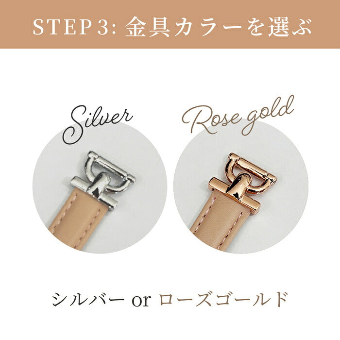 スマートウォッチ バンド レディース おしゃれ ベルト 18mm 20mm  バンド ステンレス  革  くすみカラー 本革 スリム かわいい 高級 SINNIS