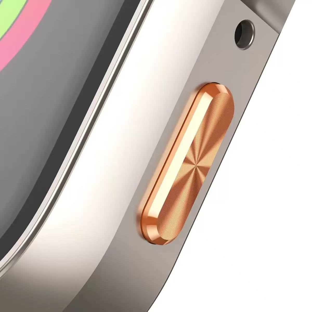 【6色展開】アップルウォッチ オレンジワンポイント カバー 防水 SE  AppleWatch カバー ケース 40mm 41mm 42mm 44mm 45mm 46mm 49mm