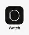 iPhoneのWatchアプリのアイコン